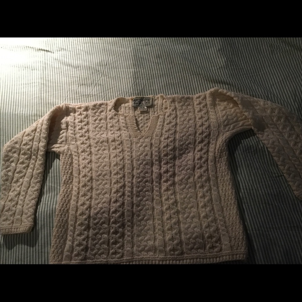 Aran Island Wool Sweater